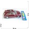 Машинка игрушечная красная Champion инерционная - фото 167744