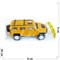 Игрушечная машинка желтая инерционная Toys - фото 167750