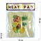 Подставка под горячее Heat Pad из бамбука 240 шт/кор - фото 172421