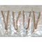 Цепь золотая граненая металл (A-36) с лейблами 12 шт/уп