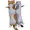 Мягкая игрушка подушка Кот длинный 110 см - фото 177295