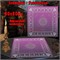 Скатерь для гадания Руническая 60x60 см атласная
