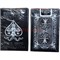 Карты для покера Bicycle Black Ghost 100% пластик 54 карты