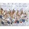 Брелок со стразами (KY-138) ладошка сглаз 12 шт/упаковка - фото 190529
