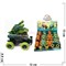 Машинка Dinosaur Inertia Car иннерционная с пушками 12 шт/упаковка - фото 196485