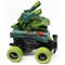 Машинка Dinosaur Inertia Car иннерционная с пушками 12 шт/упаковка - фото 196486