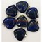 Сердце подвеска 2,5x2,5 см из лазурита (цена за 1 шт)