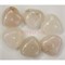 Сердца 2,5x2,5 см из натурального розового кварца (цена за 1 шт)