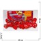 Брелок резиновый (KL-3538) сердце I Love You 120 шт/блок - фото 204177