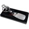 Брелок металлический (KY-42A) с карабином Lada 12 шт/упаковка - фото 205776