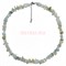 Бусы из берилла 45 см каменная крошка