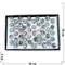 Кольца овальные (KL-2308) перламутр 50 шт/упаковка - фото 209424