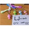 Брелок резиновый (LJ-1207) Змея с браслетом символ 2025 года 12 шт/упаковка