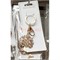 Брелок со стразами «дерево» с карабином 12 шт/упаковка