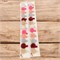 Резинки в ассортименте на ленте разные виды 100 пар/упаковка - фото 222722