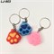 Брелок резиновый (LJ-903) кошачья лапка 12 шт/упаковка - фото 223380