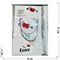 Парные браслеты (BR-2754) бабочки 12 пар/упаковка - фото 223716