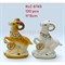 Козочки из фарфора с рублем (6745) символ 2027 года 11x8 см - фото 229827