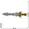 Меч светящийся Bumble Bee из Трансформеров 55 см длина - фото 47311