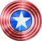 Спиннер металлический «Captain America» 58 мм