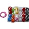 Заколка для волос "Краб сетка" пластмассовая 12 шт\уп, цена за шт