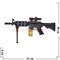Игрушка Автомат M-16 со звуком 51 см длина с треногой - фото 56662