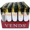 Зажигалка газовая Vends 50 шт\бл "металл"