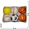 Мячики мягкие 14 см диаметр 4-6 шт/упаковка - фото 59554