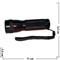 Фонарик черный (A23) 11 см 24 шт/уп на 3ААА батарейки - фото 59746