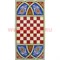Нарды из сосны (D-142M) "Восточный арнамент" 50x25 - фото 65211