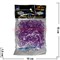 Резинки Loom Bands "гель тонкие сиреневые" 600 шт, цена за 12 уп - фото 67166