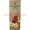 Благовония HEM Cinnamon Apple (Яблоко с корицей) 6шт/уп, цена за уп - фото 69117