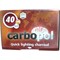 Уголь для кальяна CARBOPOL 40 мм в таблетках 100 штук  - фото 85252