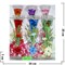 Свеча гелевая с подсветкой GL-1301, 6 цветов,цена за 48шт - фото 89923