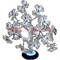 Дерево "сглаз" с большими лепестками (27 см высота)