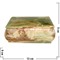 Шкатулка из оникса прямоугольная средняя (3,5x5 дюймов) - фото 95332